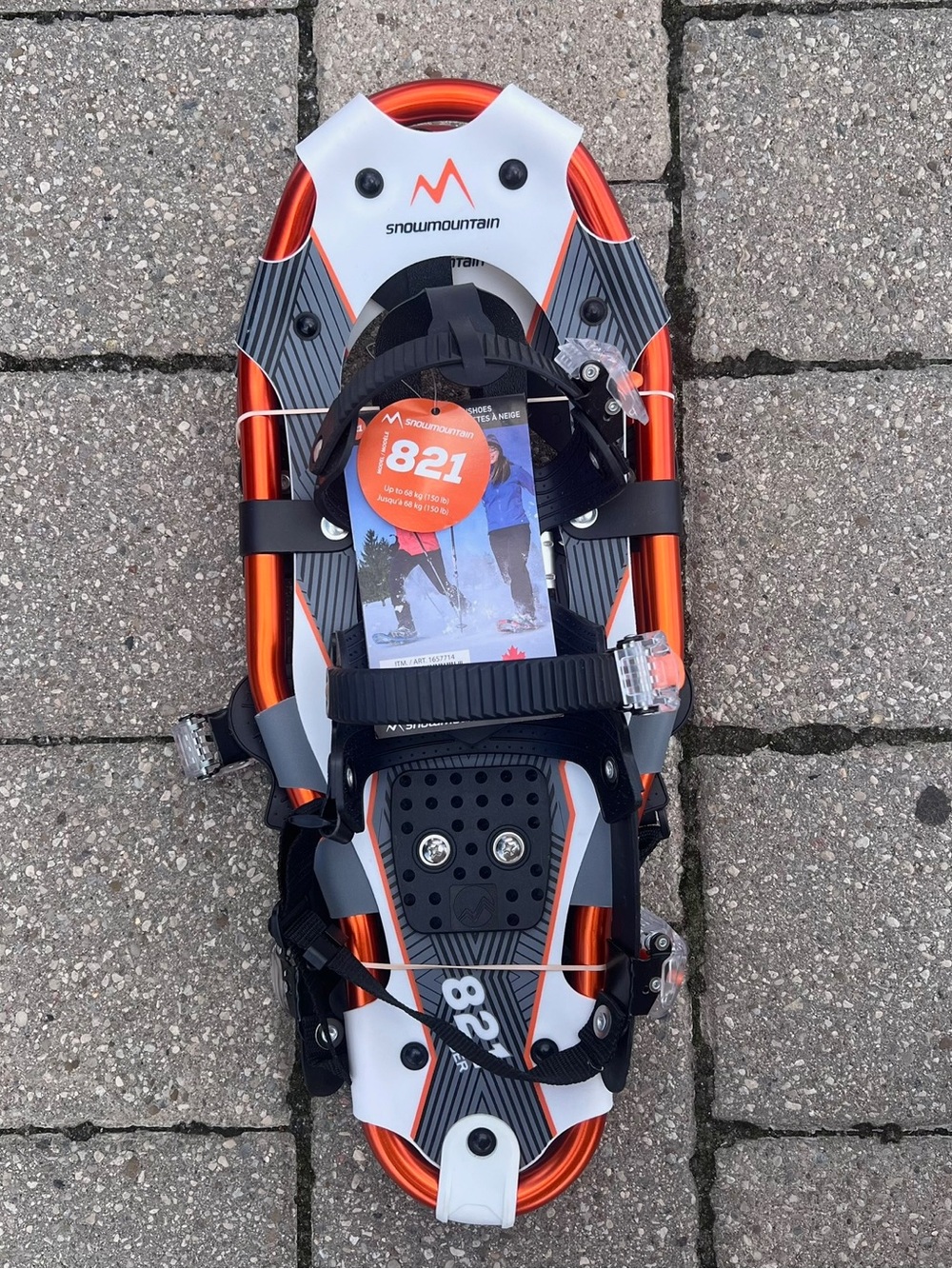 Snow Mountain Faber 821 Snowshoes – Brand New with Tags – Up to 68kg / 150lb